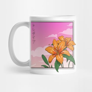 Elegant Lily Mug